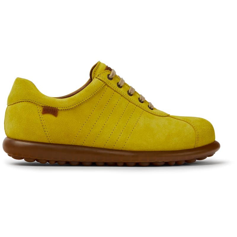 CAMPER Pelotas - Chaussures casual pour Femme - Jaune, taille 35, Cuir velours