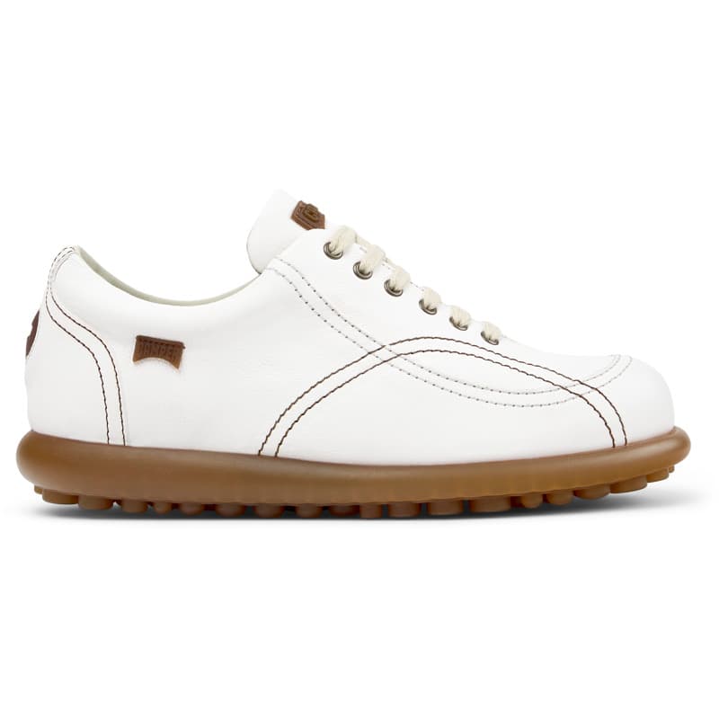 CAMPER Twins - Chaussures casual pour Femme - Blanc, taille 42, Cuir lisse