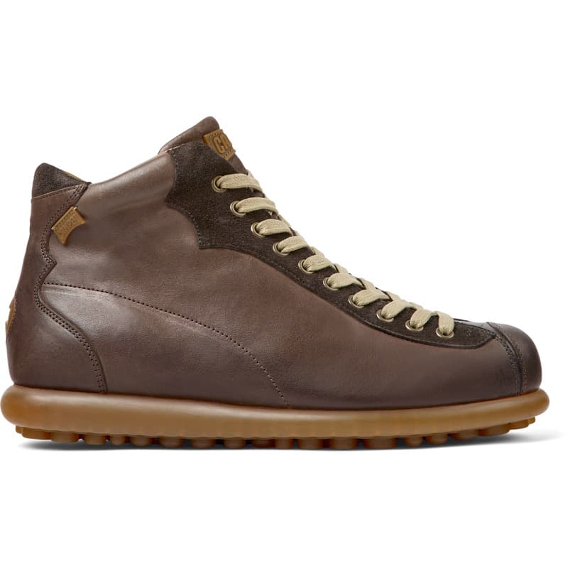 CAMPER Pelotas - Bottes pour Homme - Marron, taille 43, Cuir lisse