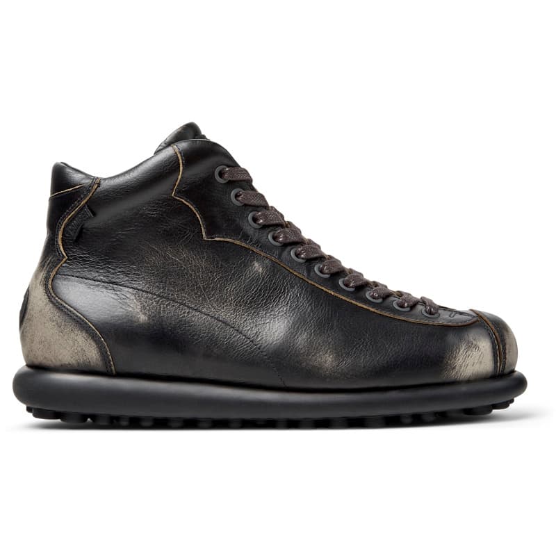 CAMPER Pelotas - Bottes pour Homme - Gris,Beige, taille 40, Cuir lisse