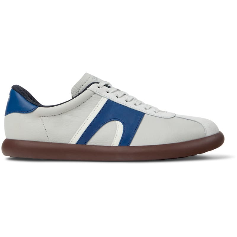 CAMPER Pelotas Soller - Chaussures casual pour Homme - Gris, taille 44, Cuir lisse