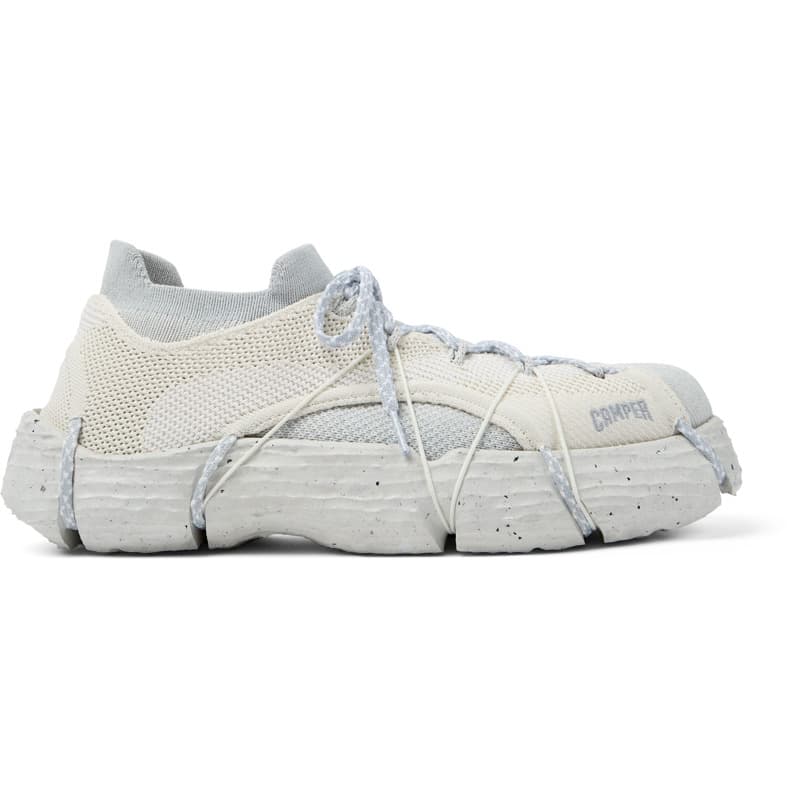 CAMPER Roku - Baskets pour Homme - Blanc,Gris, taille 41, Tissu en coton