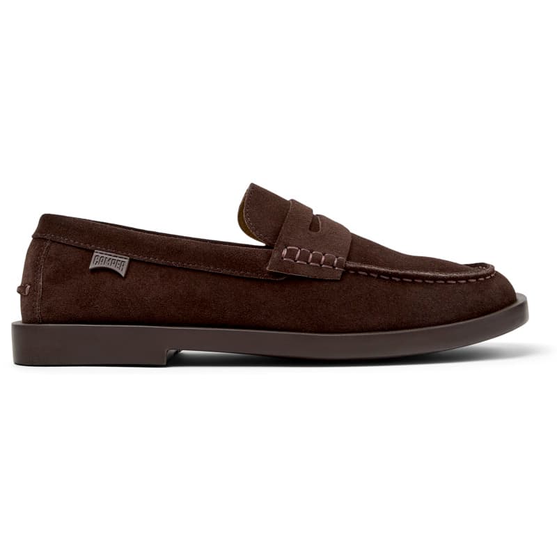 CAMPER Don - Mocassins pour Homme - Marron, taille 43, Cuir velours
