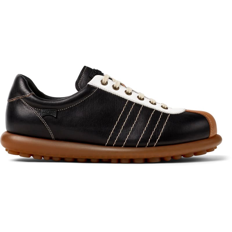 CAMPER Pelotas - Chaussures casual pour Homme - Noir, taille 43, Cuir lisse