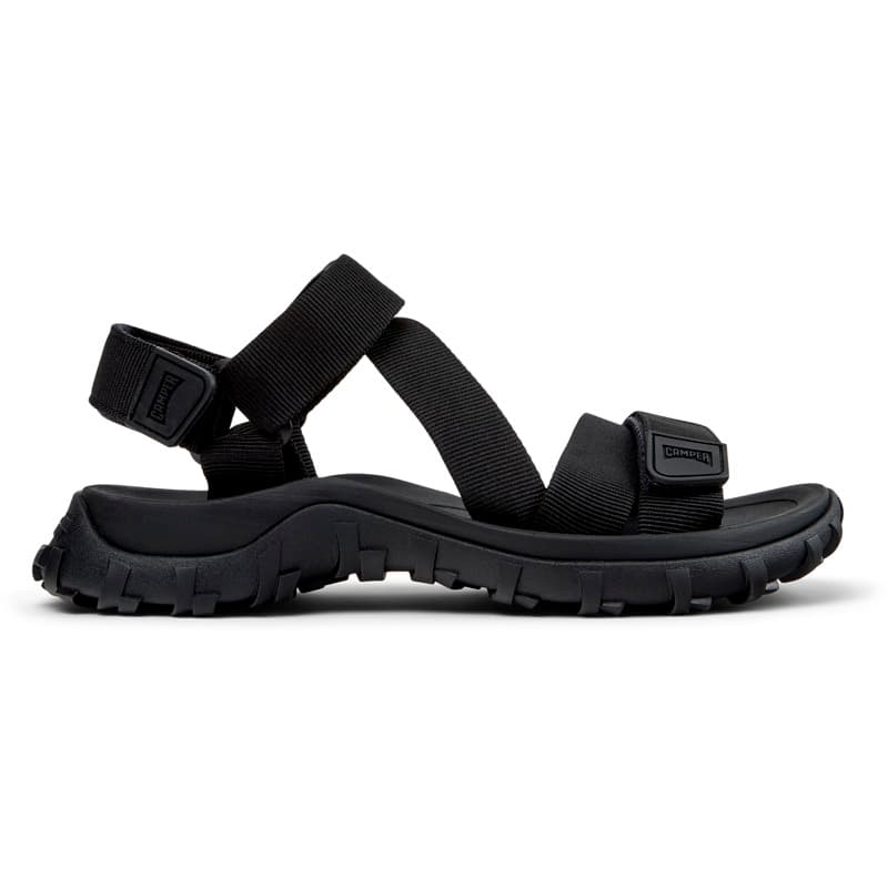 CAMPER Drift Trail Sandal - Sandales pour Homme - Noir, taille 44, Tissu en coton