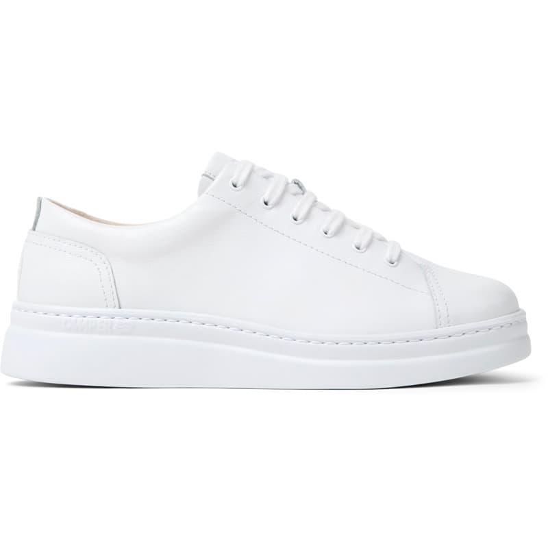 CAMPER Runner Up - Baskets pour Femme - Blanc, taille 37, Cuir lisse