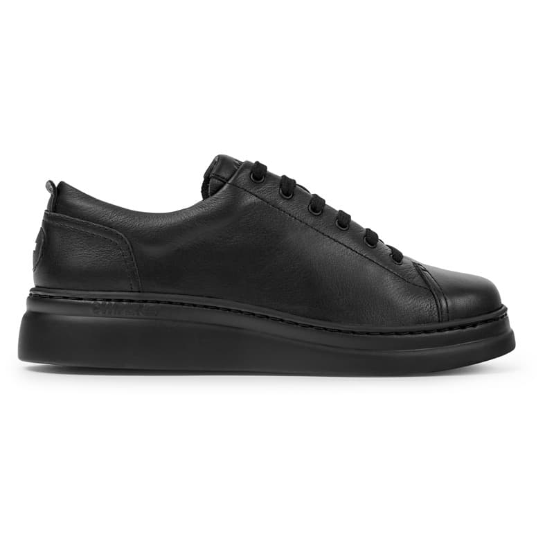 CAMPER Runner Up - Baskets pour Femme - Noir, taille 35, Cuir lisse