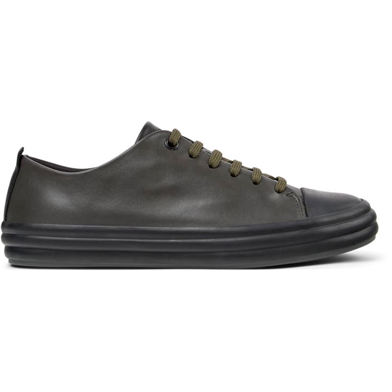 CAMPER Twins - Baskets pour Femme - Noir,Gris,Vert, taille 37, Cuir lisse
