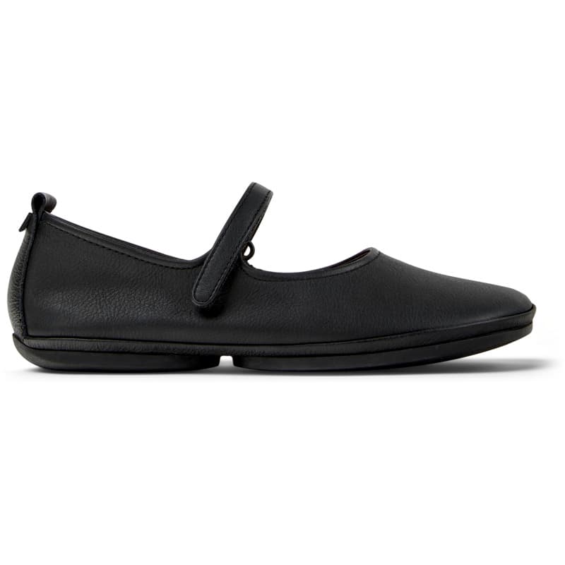 CAMPER Right Nina - Ballerines pour Femme - Noir, taille 42, Cuir lisse