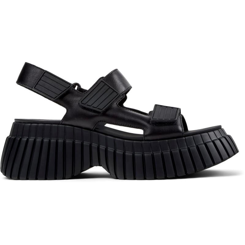 CAMPER BCN - Sandales pour Femme - Noir, taille 40, Cuir lisse