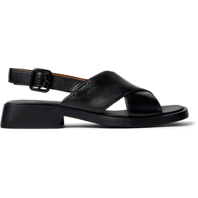 CAMPER Dana - Sandales pour Femme - Noir, taille 41, Cuir lisse