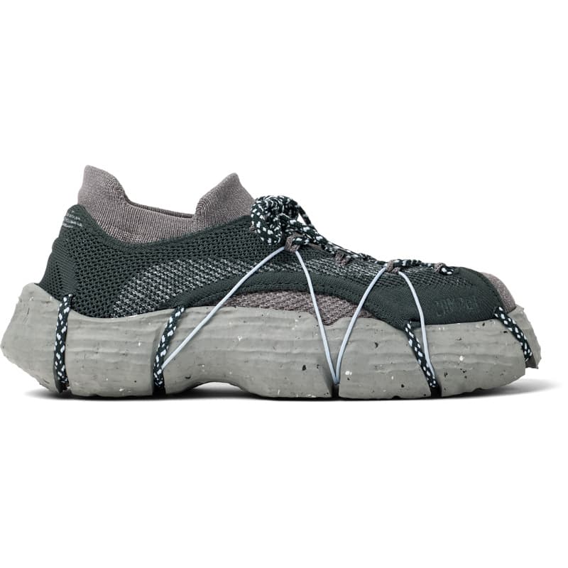 CAMPER Roku - Baskets pour Femme - Vert,Bleu,Gris, taille 36, Tissu en coton