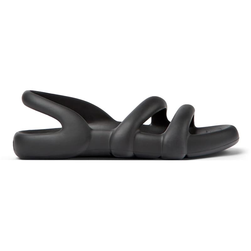 CAMPER Kobarah Flat - Sandales pour Femme - Noir, taille 37, Synthétique