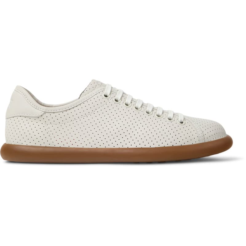 CAMPER Pelotas Soller - Baskets pour Femme - Blanc, taille 36, Cuir lisse