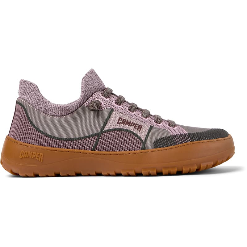 CAMPER Peu Serra - Chaussures casual pour Femme - Bourgogne,Rose, taille 36, Tissu en coton