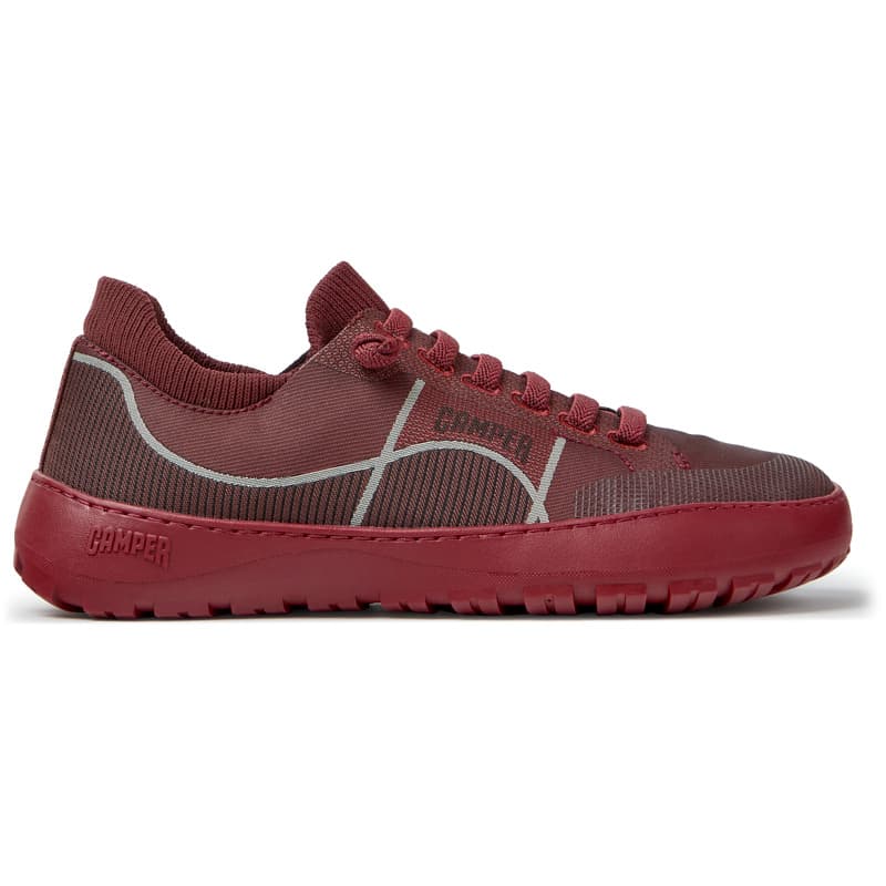CAMPER Peu Serra - Chaussures casual pour Femme - Bourgogne, taille 38, Tissu en coton