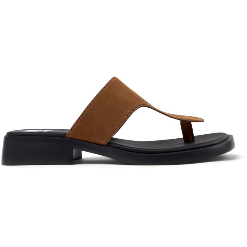 CAMPER Twins - Chaussures casual pour Femme - Marron, taille 36, Cuir velours