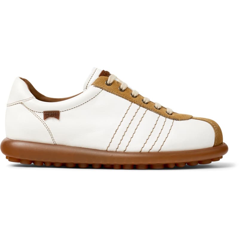 CAMPER Pelotas - Chaussures casual pour Femme - Blanc, taille 37, Cuir lisse