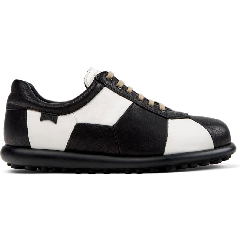 CAMPER Twins - Chaussures casual pour Femme - Noir,Blanc, taille 36, Cuir lisse