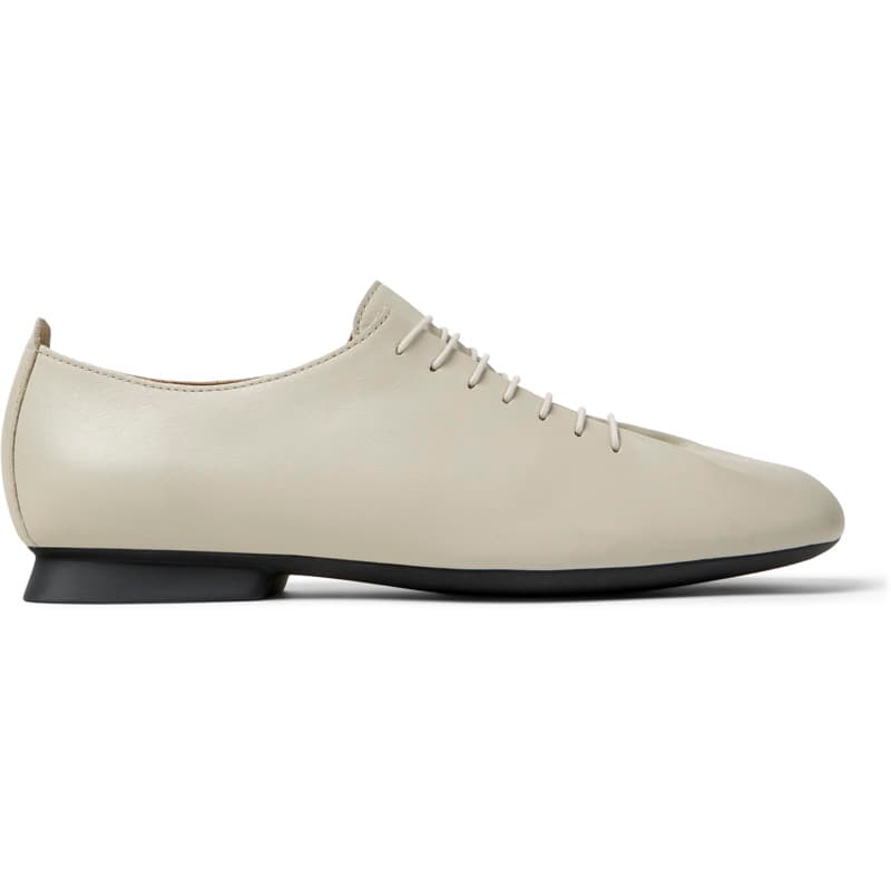 CAMPER Casi Myra - Ballerines pour Femme - Beige, taille 36, Cuir lisse