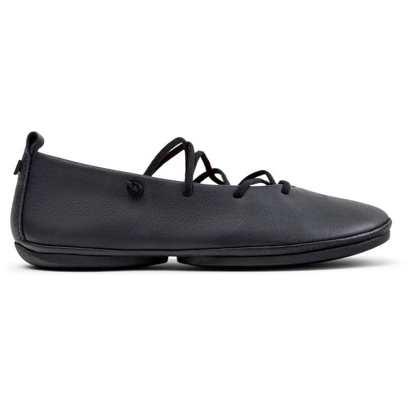 CAMPER Right Nina - Ballerines pour Femme - Noir, taille 36, Cuir lisse