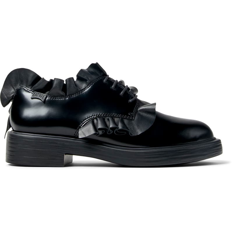 CAMPER Dean - Chaussures habillées pour Femme - Noir, taille 38, Cuir lisse