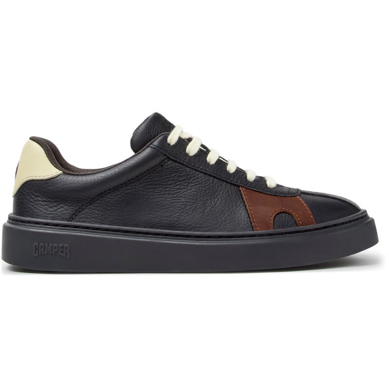 CAMPER Twins - Chaussures casual pour Femme - Noir, taille 42, Cuir lisse