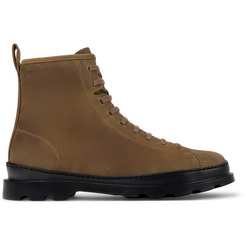 CAMPER Brutus - Bottines pour Homme - Marron, taille 44, Cuir velours