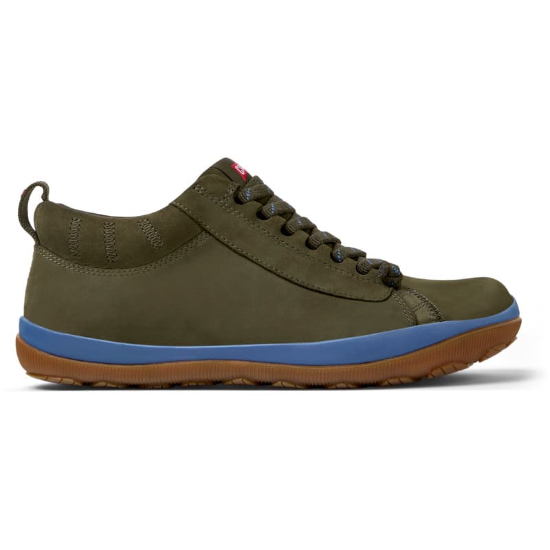 CAMPER Peu Pista GM - Bottines pour Homme - Vert, taille 41, Cuir velours