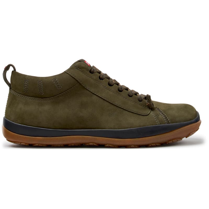 CAMPER Peu Pista GM - Bottines pour Homme - Vert, taille 41, Cuir velours