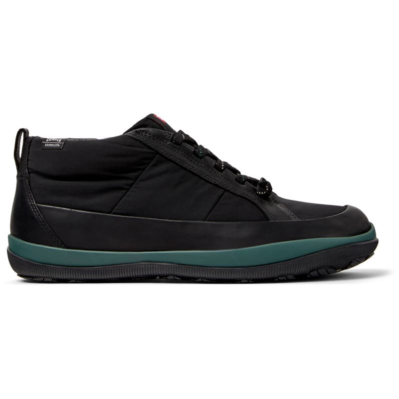CAMPER Peu Pista GM - PrimaLoft - Bottines pour Homme - Noir, taille 42, Tissu en coton/Cuir lisse