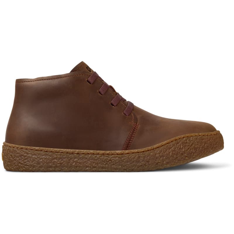 CAMPER Peu Terreno - Bottines pour Homme - Marron, taille 42, Cuir velours