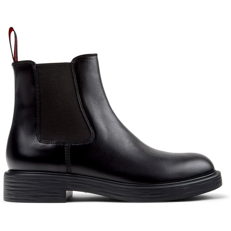 CAMPER Dean - Bottines pour Homme - Noir, taille 43, Cuir lisse