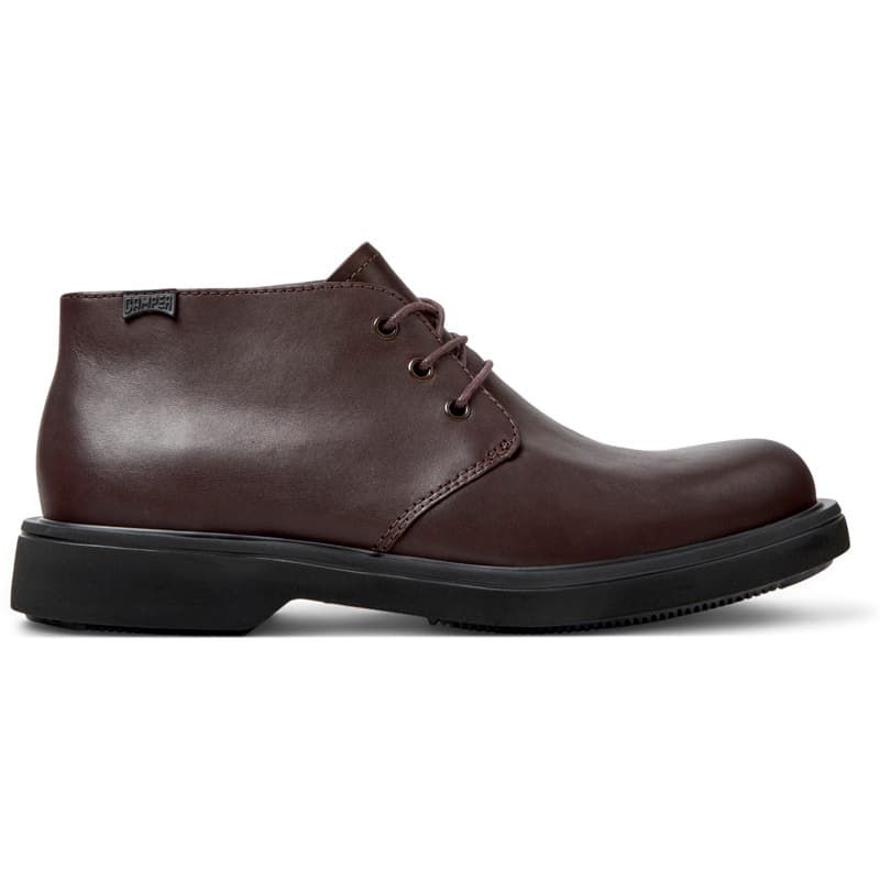 CAMPER Norman - Bottines pour Homme - Marron, taille 40, Cuir lisse