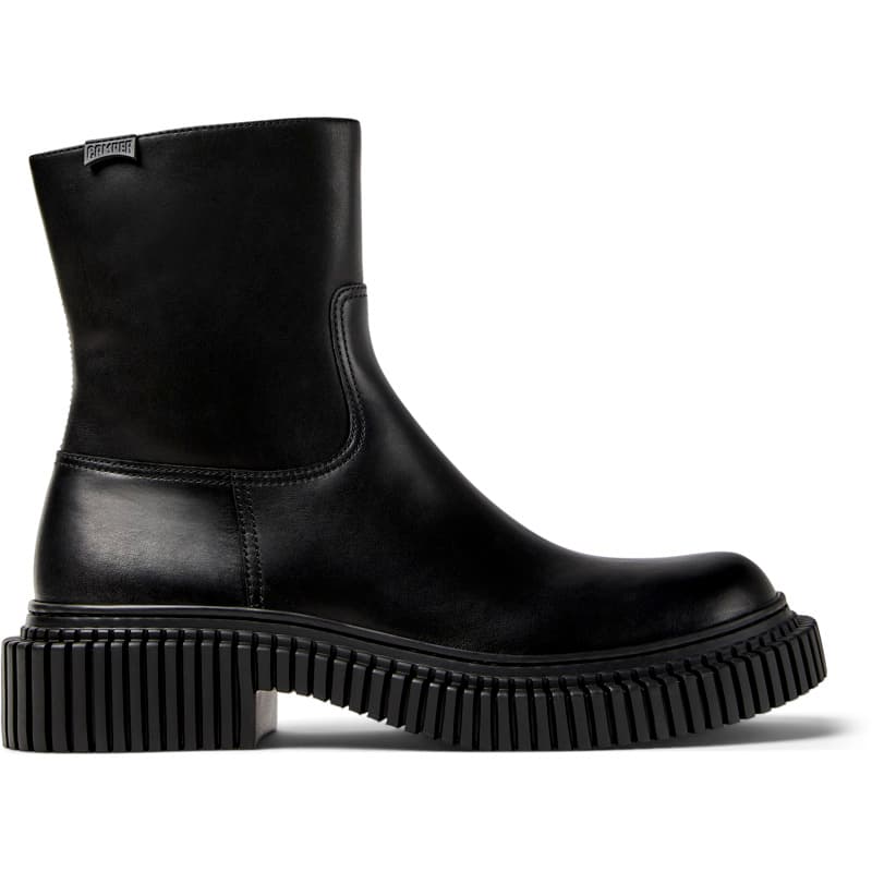 CAMPER Pix Berlin - Bottines pour Homme - Noir, taille 39, Cuir lisse