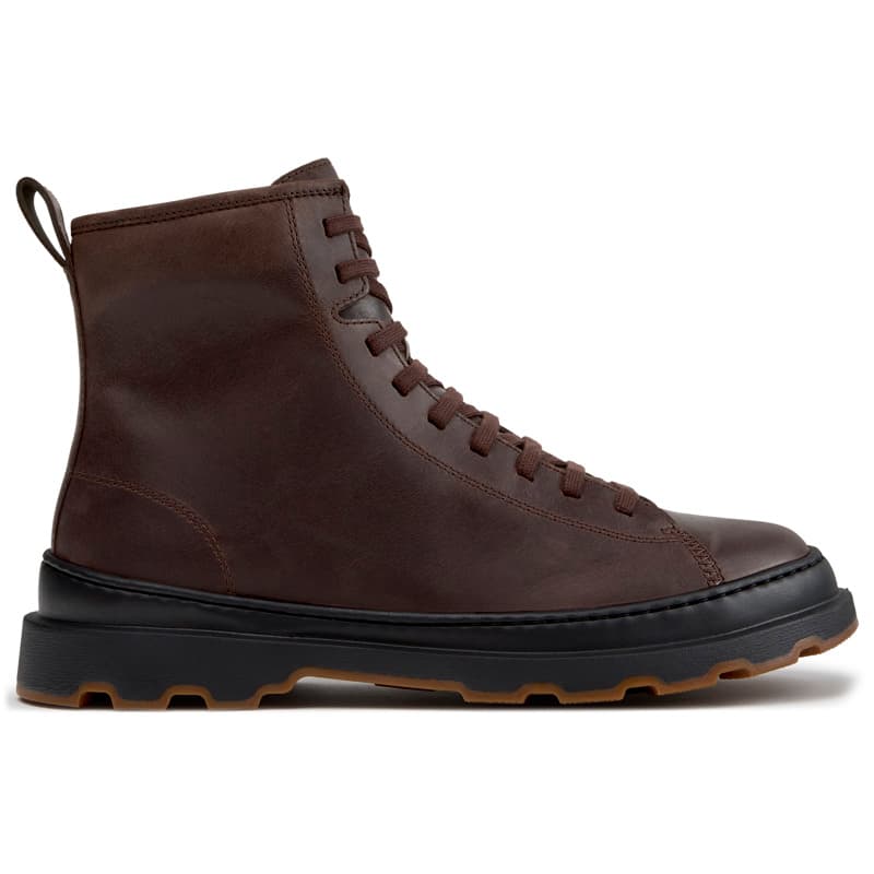 CAMPER Brutus+ - Bottines pour Homme - Marron, taille 44, Cuir velours