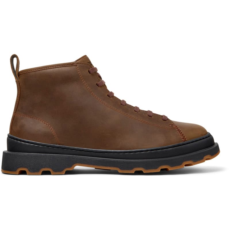 CAMPER Brutus+ - Bottines pour Homme - Marron, taille 39, Cuir velours