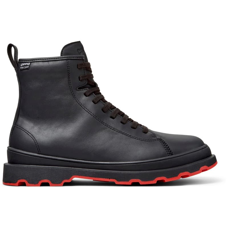 CAMPER Brutus+ HYDROSHIELD - Bottines pour Homme - Noir, taille 45, Cuir lisse
