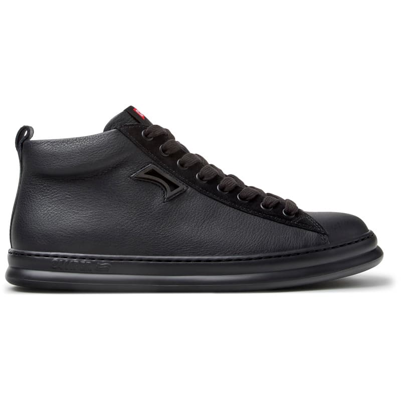CAMPER Runner - Bottines pour Homme - Noir, taille 43, Cuir lisse