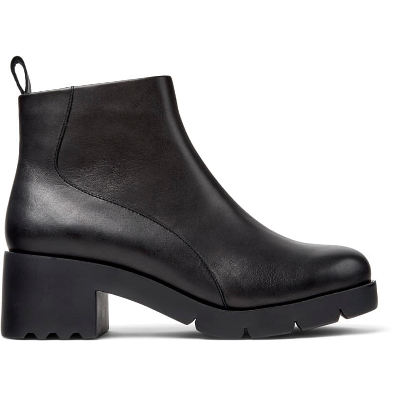 CAMPER Wanda - Bottines pour Femme - Noir, taille 37, Cuir lisse