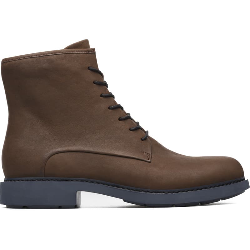 CAMPER Neuman - Bottines pour Femme - Marron, taille 35, Cuir velours