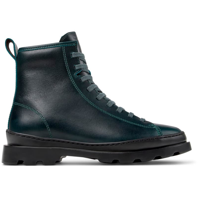 CAMPER Brutus - Bottines pour Femme - Vert, taille 36, Cuir lisse