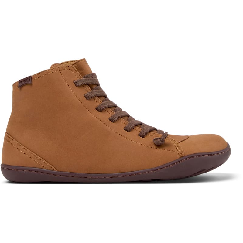CAMPER Peu - Bottines pour Femme - Marron, taille 38, Cuir velours