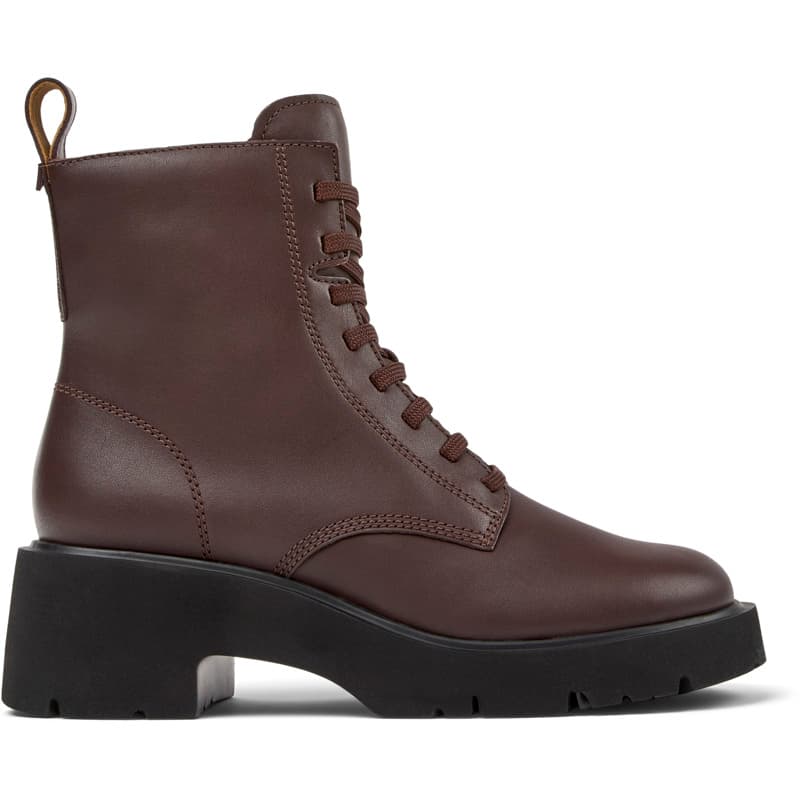 CAMPER Milah - Chaussures habillées pour Femme - Marron, taille 37, Cuir lisse