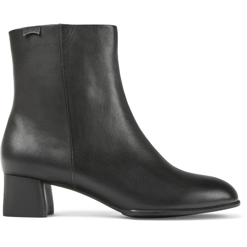 CAMPER Katie - Bottines pour Femme - Noir, taille 38, Cuir lisse