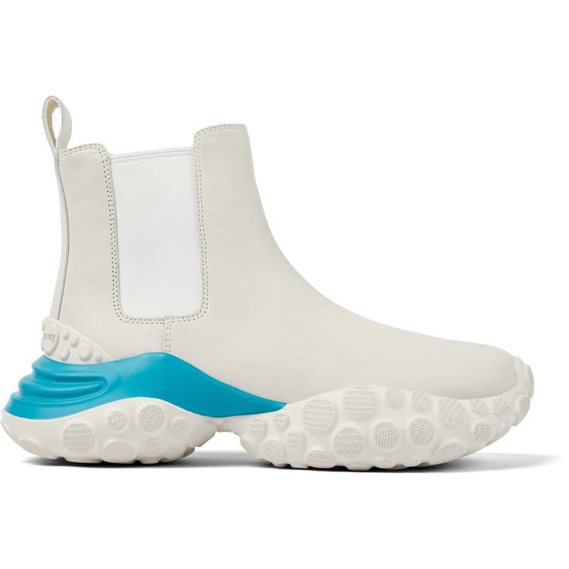 CAMPER Pelotas Mars - Bottines pour Femme - Blanc, taille 41, Cuir lisse