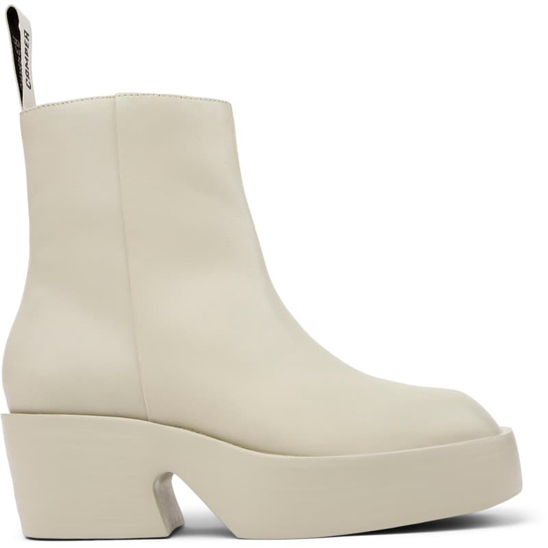 CAMPER Billie - Bottines pour Femme - Beige, taille 36, Cuir lisse