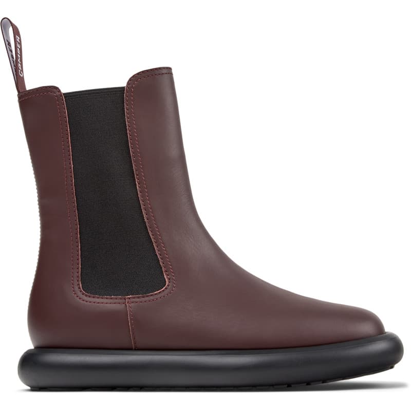 CAMPER Onda - Bottines pour Femme - Bourgogne, taille 38, Cuir lisse