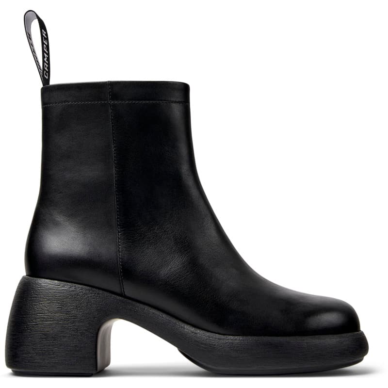 CAMPER Thelma II - Bottines pour Femme - Noir, taille 37, Cuir lisse