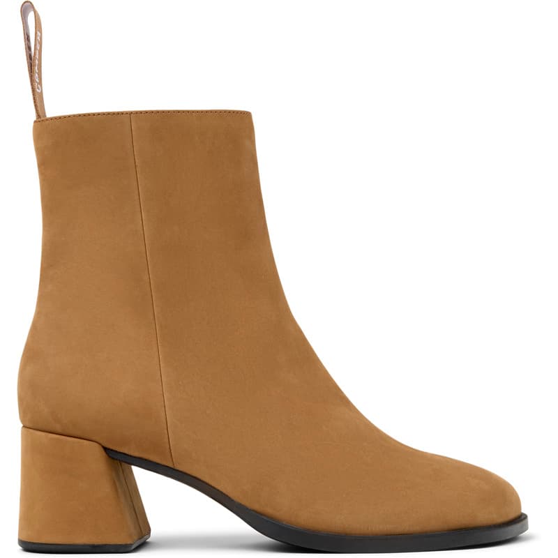 CAMPER Kora - Bottines pour Femme - Marron, taille 41, Cuir velours